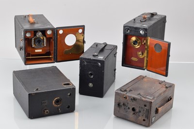 Lot 157 - Five Falling Plate Cameras