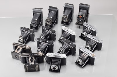 Lot 158 - A Tray of Agfa Folding Cameras