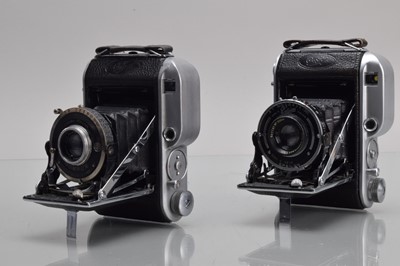 Lot 164 - Two Ensign 220 Auto-Range Folding Cameras