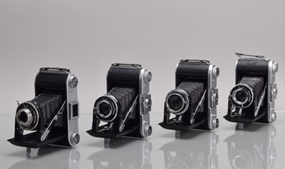 Lot 166 - Four Ensign Folding Cameras