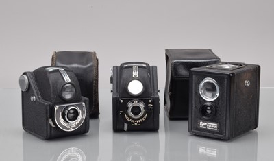 Lot 186 - Three Ensign Ful-Vue Cameras