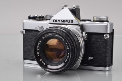 Lot 187 - An Olympus OM-1n SLR Camera