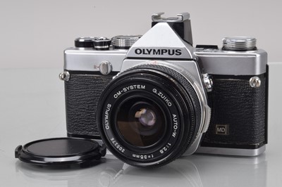 Lot 188 - An Olympus OM-1n SLR Camera