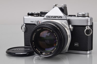 Lot 189 - An Olympus OM-2n SLR Camera