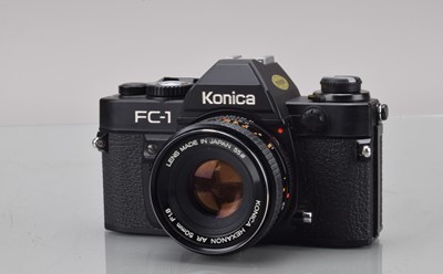 Lot 195 - A Konica FC-1 SLR Camera