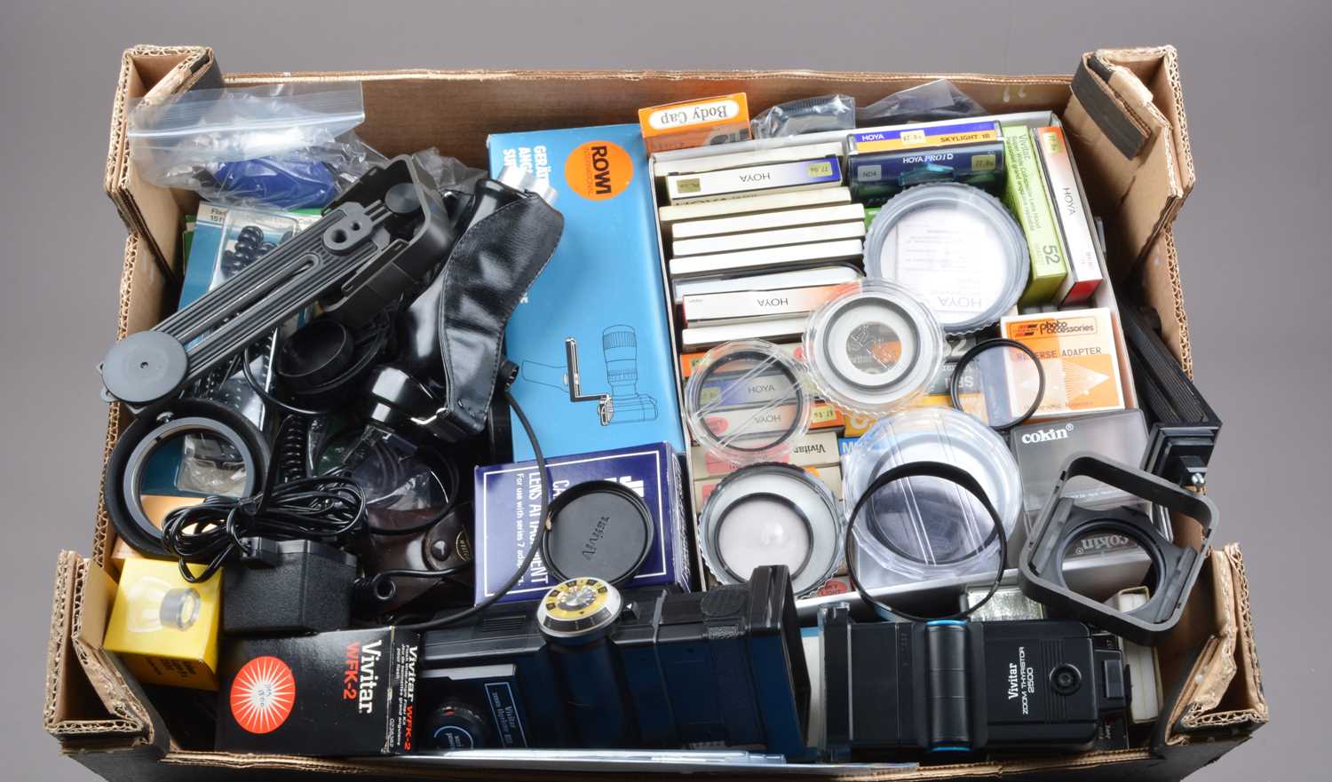 Lot 78 - A Tray of Camera Related Accessories