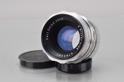 Lot 200 - A Carl Zeiss Jena 58mm f/2 Pre Set Biotar Lens