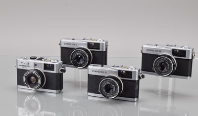 Lot 217 - Four Olympus Compact Cameras