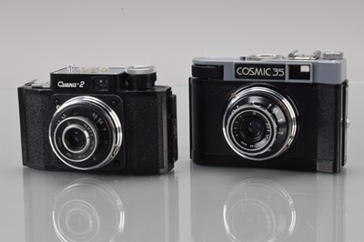 Lot 218 - Two Soviet Compact Cameras