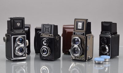 Lot 228 - Four Eastern Bloc TLR Cameras