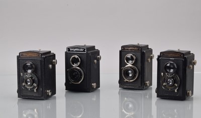 Lot 230 - Four Voigtländer Brillant Cameras