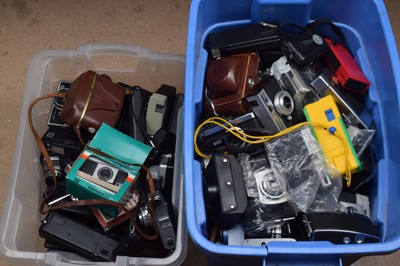 Lot 234 - A Box of Instamatic and 110 Cameras