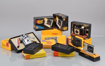 Lot 235 - A Tray of Boxed Kodak Cameras