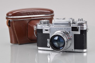 Lot 248 - A Zeiss Ikon Contax IIIa Rangefinder Camera