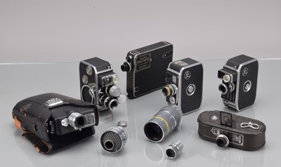 Lot 262 - A Group of 8mm Cine Cameras