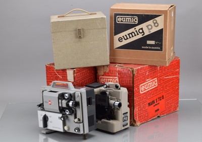 Lot 267 - A Group of Eumig Cine Projectors