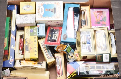 Lot 270 - A Tray of Photographic Related Toy Vehicles and Ornaments