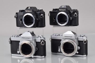 Lot 282 - Four Nikon SLR Camera Bodies