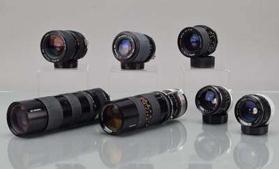 Lot 287 - Seven for Nikon Lenses