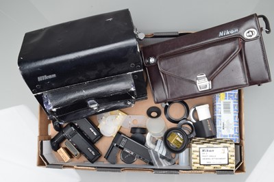 Lot 288 - A Tray of Nikon Accessories