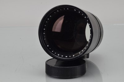 Lot 293 - A Leitz Wetzlar Elmarit-R 180mm f/2.8 Lens