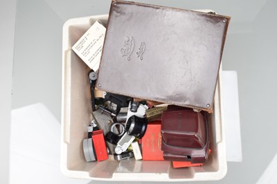 Lot 296 - A Tray of Leitz Accessories