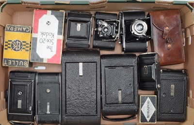 Lot 300 - A Tray of Folding Cameras