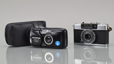 Lot 301 - Two Olympus Compact Cameras