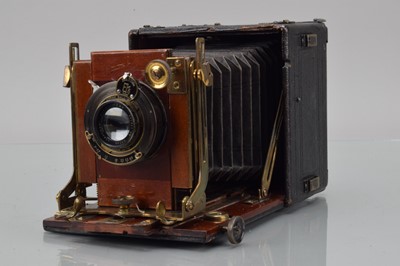 Lot 314 - A Thorton Pickard Folding Ruby Camera