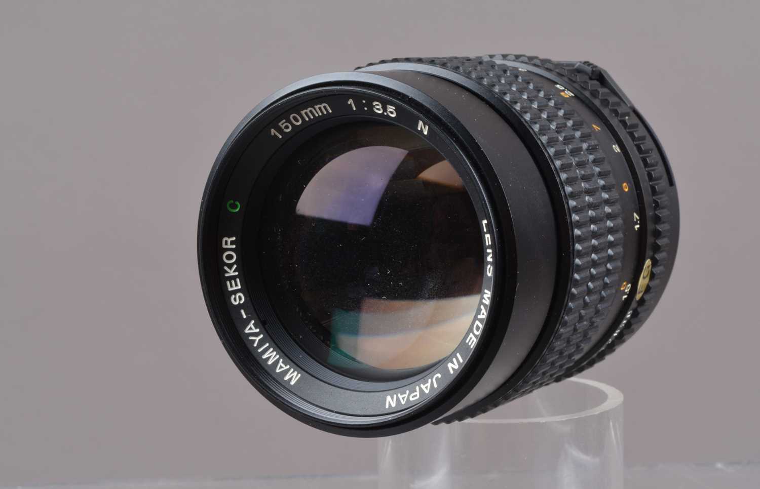 Lot 90 - A Mamiya-Sekor C 150mm f/3.5 N Lens