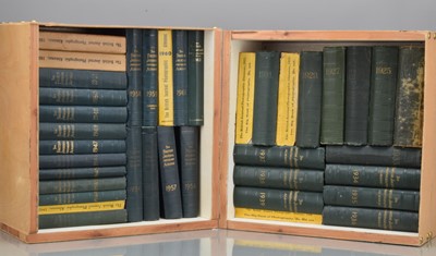 Lot 328 - Thirty Eight Volumes of The British Journal Photographic Almanac