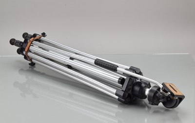 Lot 348 - A Manfrotto Twin Leg Aluminium Tripod