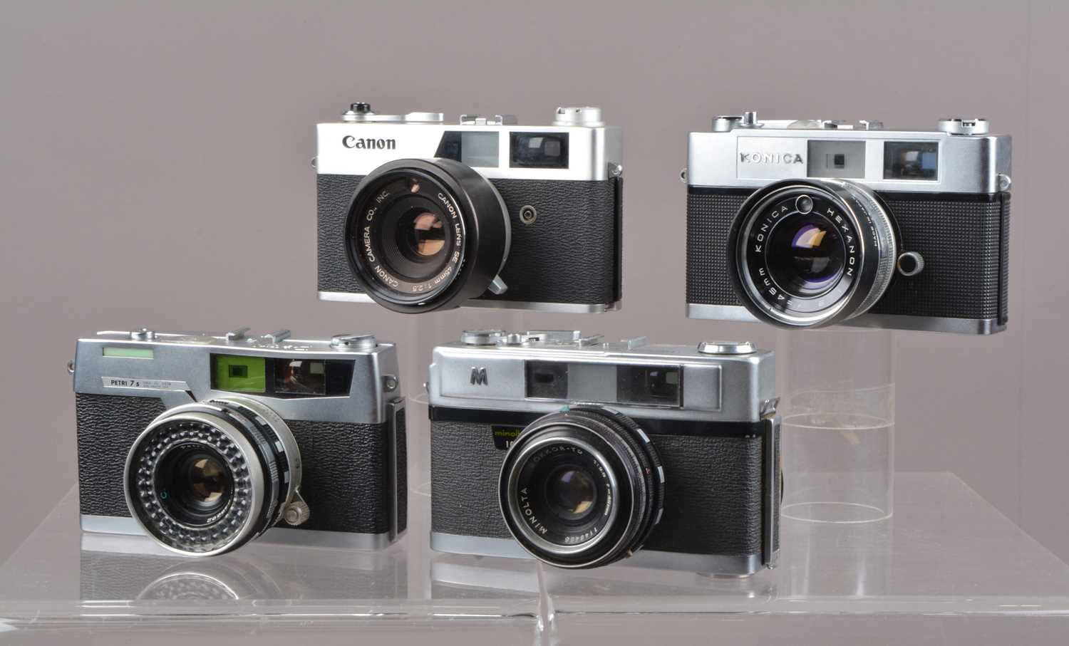 Lot 94 - Four Rangefinder 35mm Cameras