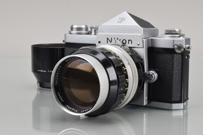 Lot 359 - A Nikon F Eye Level SLR Camera