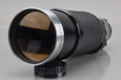 Lot 365 - A Nippon Kogaku Auto Nikkor Telephoto Zoom 8.5-25cm f/4-4.5 Non Ai Lens