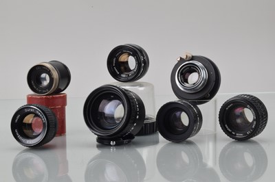 Lot 396 - A Group of Enlarging Lenses