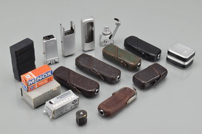 Lot 405 - Minox Sub Miniature Camera Accessories