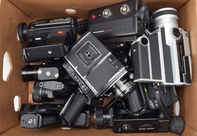 Lot 409 - A Group of Sound and Super 8 Cine Cameras