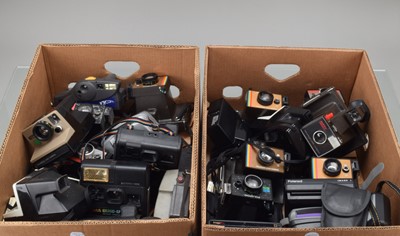 Lot 415 - Two Trays of Instant Cameras