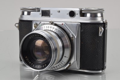 Lot 416 - A Voigtländer Prominent Rangefinder Camera