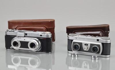 Lot 421 - Two Stereo Cameras