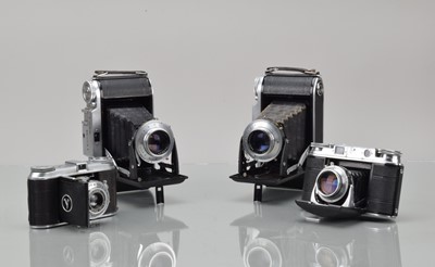 Lot 426 - A Group of Voigtländer Folding Cameras