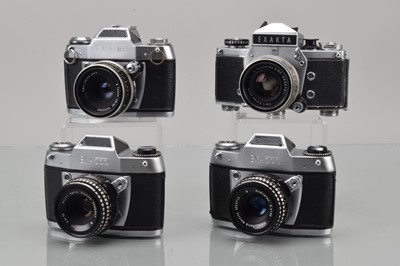 Lot 438 - A Group of Ihagee Cameras