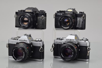 Lot 455 - Four SLR Cameras