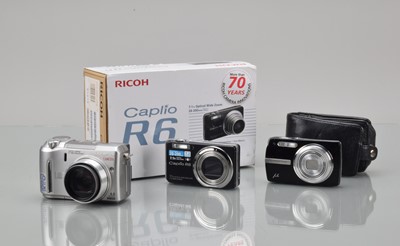 Lot 458 - A Group of Compact Digital Cameras