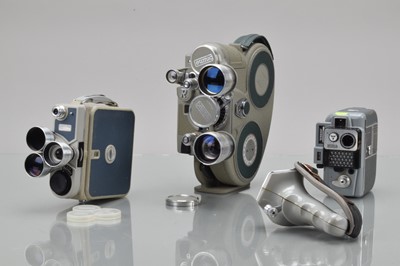 Lot 476 - Three Eumig Cine Cameras