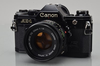 Lot 503 - A Canon AE-1 SLR Camera