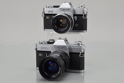 Lot 511 - Two Canon SLR Cameras