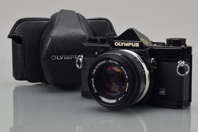 Lot 513 - An Olympus OM-1n SLR Camera