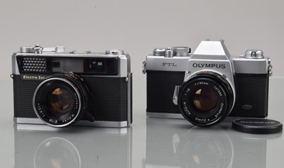 Lot 527 - Two Olympus 35mm Cameras